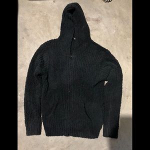 Barefoot Dreams 544 Cozy Chic Men’s Large Ribbed Hoodie